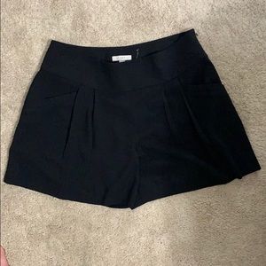 Black high waisted shorts